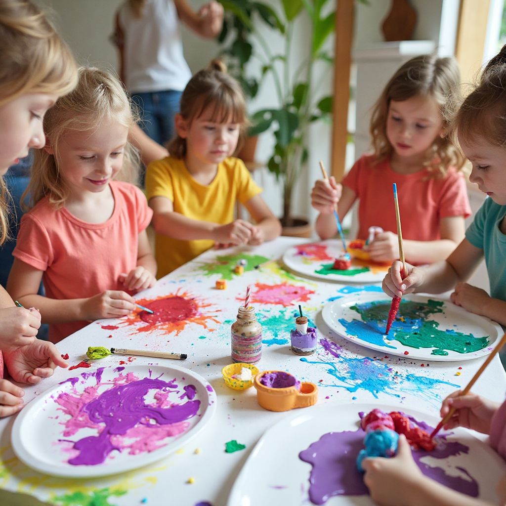 Arts and crafts party