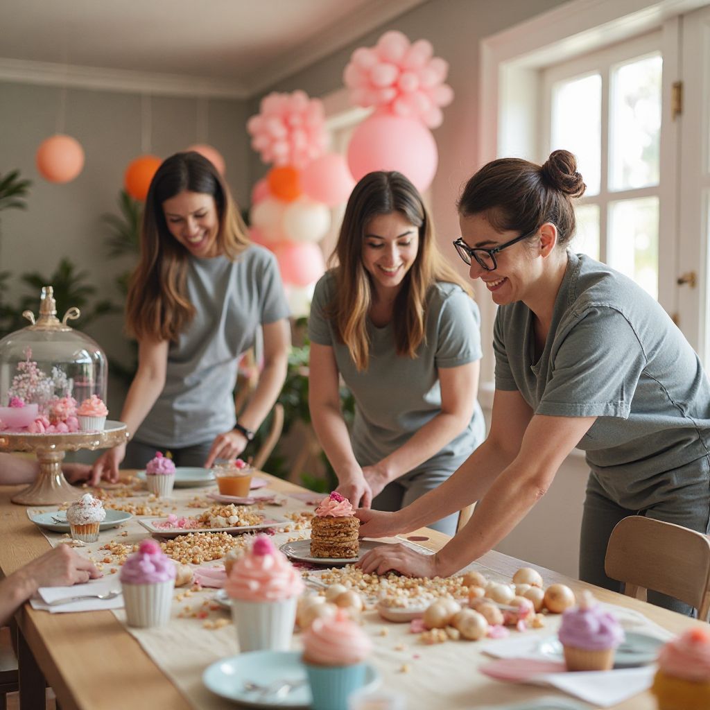 Professional event planning team