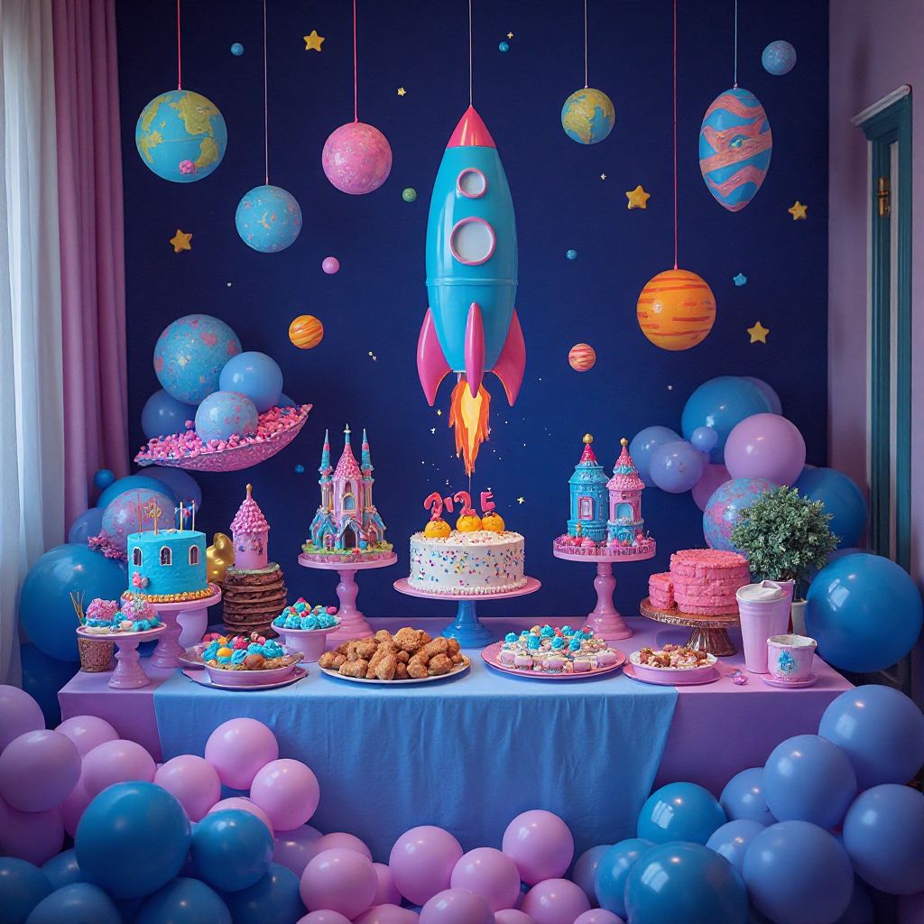 Space themed party